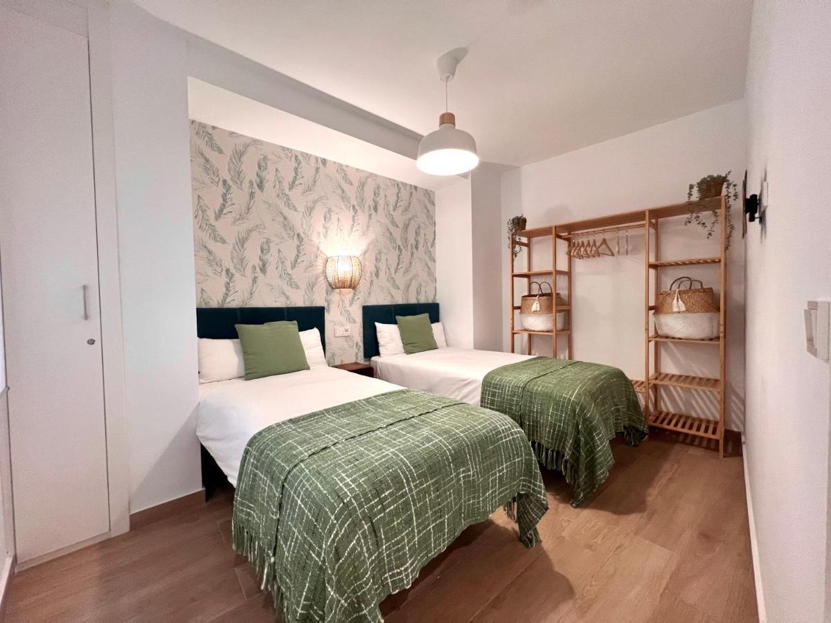 מאלגה Huerto & Private Patio In The Old Town By Ele Apartments מראה חיצוני תמונה